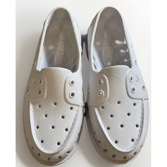 Sperry Women's Authentic Original Float Boat Slip-On Shoes Women's Size 6 White‎ - Picture 3 of 8